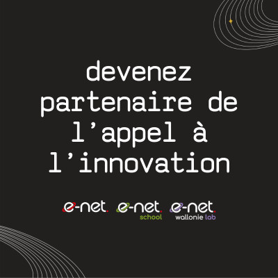 devenez partenaire de l'appel à l'innovation