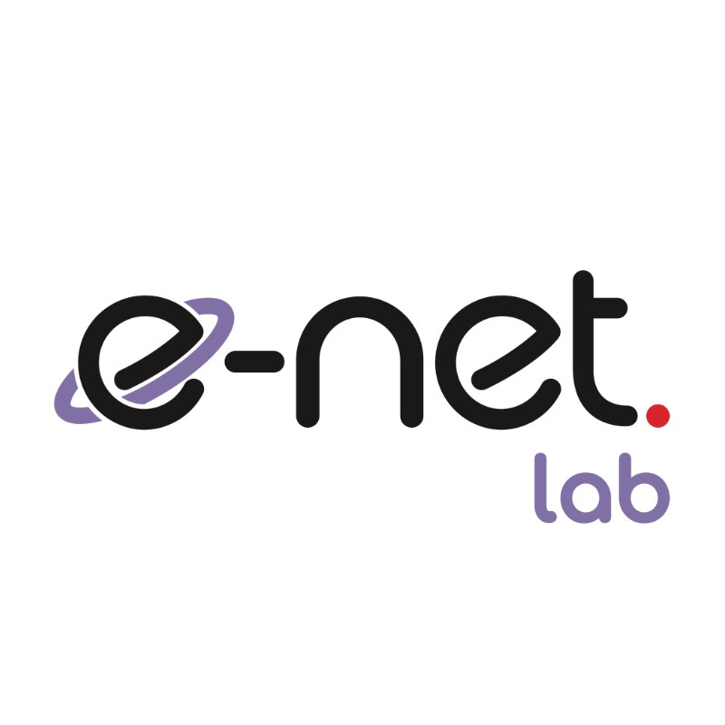 Logo de e-net. lab